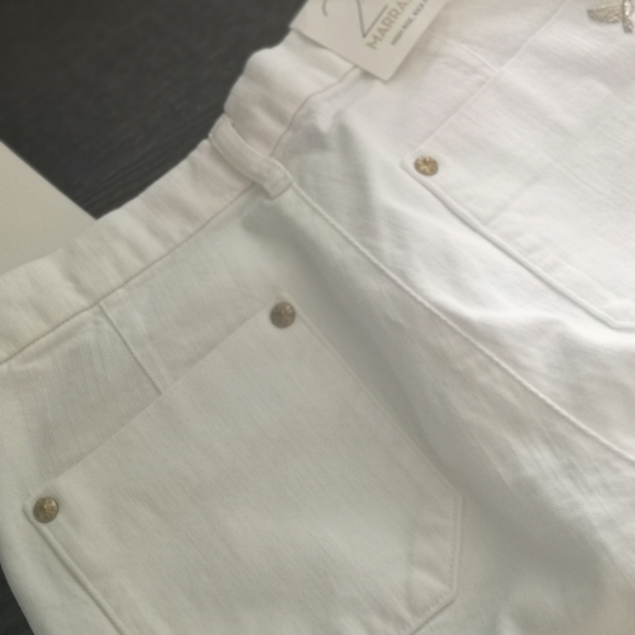 Marrakesh white kick flare jeans - Picture 3 of 3